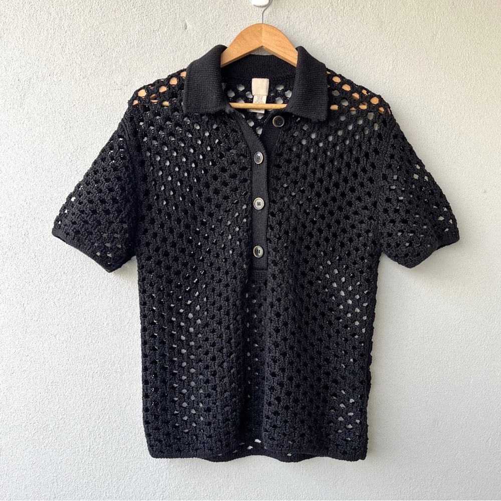 H&M | Knit Crochet Polo